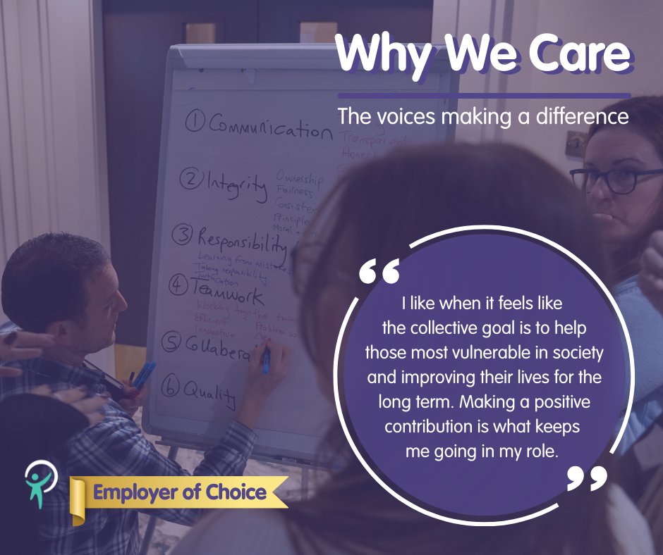praxiscare's tweet image. Why We Care 💜

Making a positive impact starts with a shared goal: helping those who need it most.

Ready to be part of something meaningful?
👉 praxiscare.org/careers

#CareWithPurpose
#SupportWork
#SocialCareJobs
#MakeADifference
#JoinOurTeam
#CareersWithImpact
#Recruitment