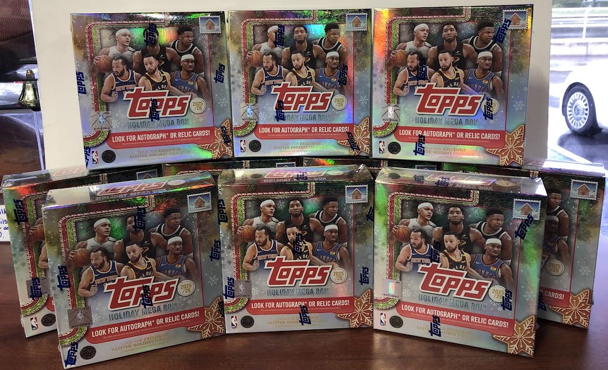 ☃️❄️Holidays have come early. We now have available the 2025 - 2026 Topps Basketball Holiday mega boxes. Come get the hottest product on the market today and start celebrating early!!☃️❄️<a href="/Topps/">Topps</a>