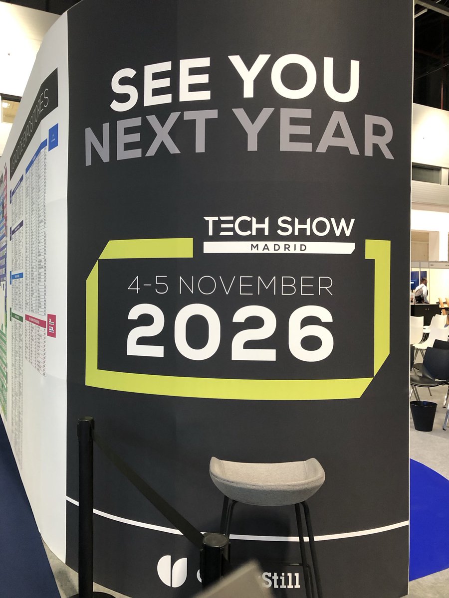 alopezberrocal's tweet image. Esta semana también hemos estado en #TechShow Madrid, el evento empresarial líder en tecnología en España en #DataCentre con Dow Industrial Solutions. Una feria muy interesante para el
mundo que ya está aquí.