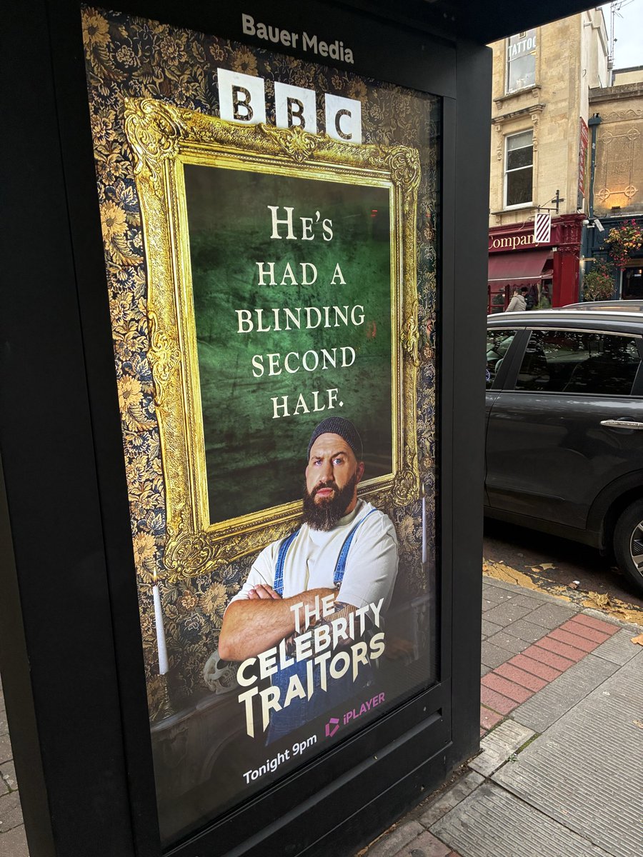 Good concept. But could’ve been more contextually relevant copy without spoiling (e.g. “He’s onto Wossy.”). The newspapers are full of spoilers, why not take the risk or ‘near-risk’ in OOH?