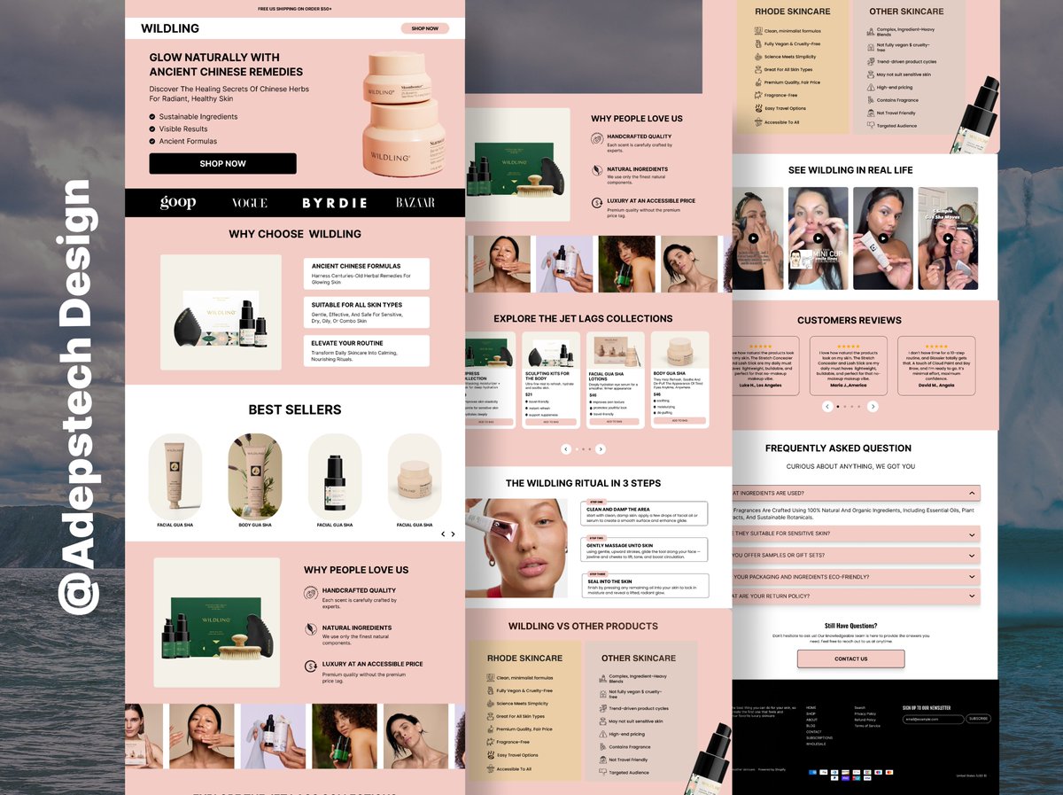 AdepsTech's tweet image. Your homepage is your brand’s digital storefront and it should sell.

I design clean, conversion-focused homepages that highlight your products and move visitors to act.

Need one for your brand? Let’s talk. 

#WebDesign #Homepage #FreelanceDesigne