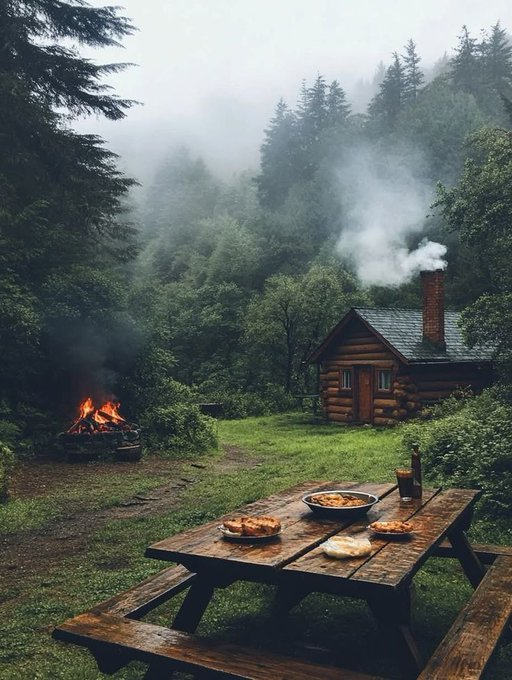 Peace and quiet  . Would you live here? 🤔🏕️💭