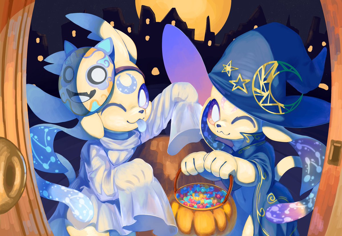 "trick or treat🎃🎃🎃"