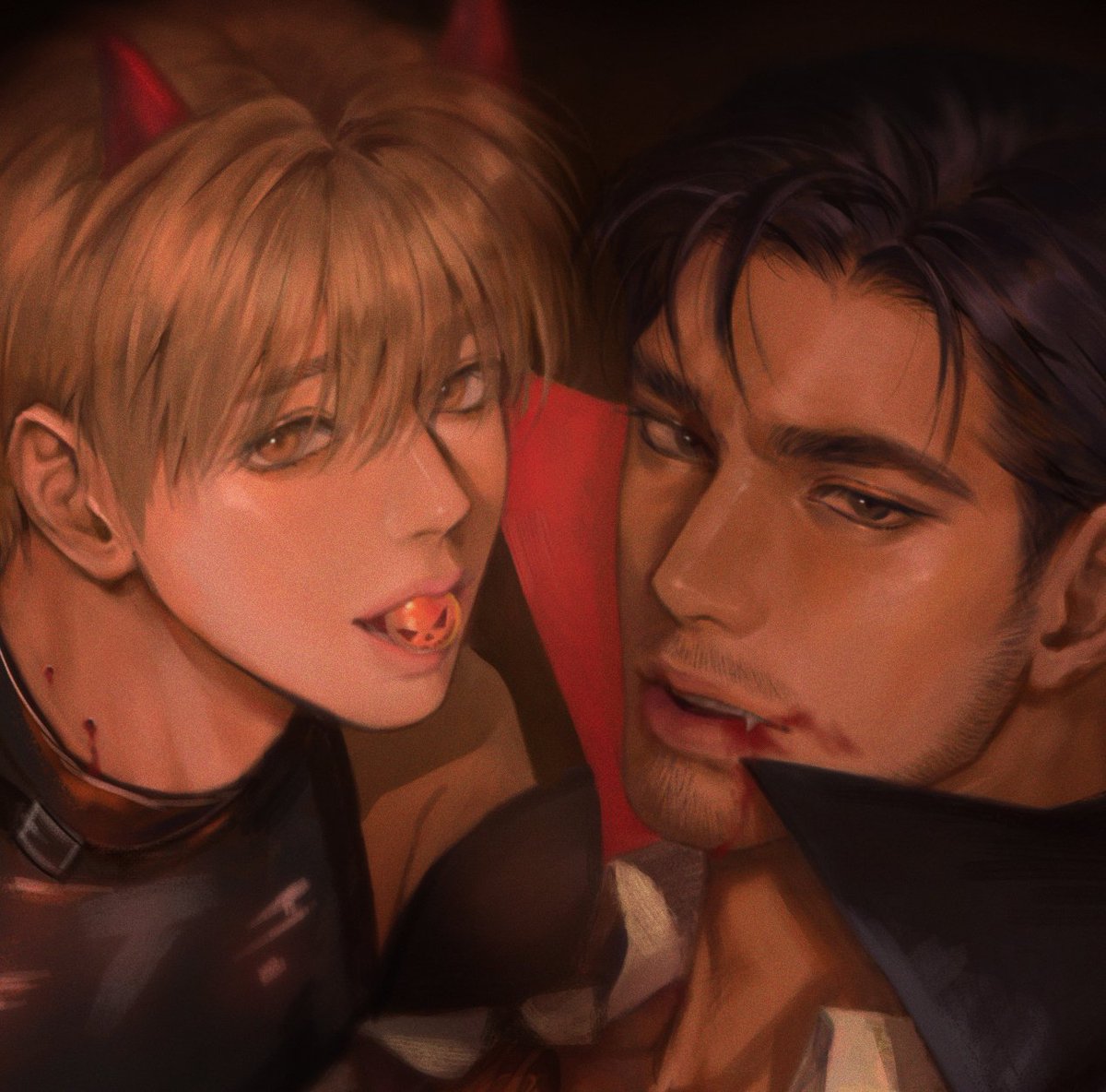 #HappyHalloween 👻🎃
🐲❤️🐰
#할로윈 #마이새디스틱마스터 #MySadisticMaster