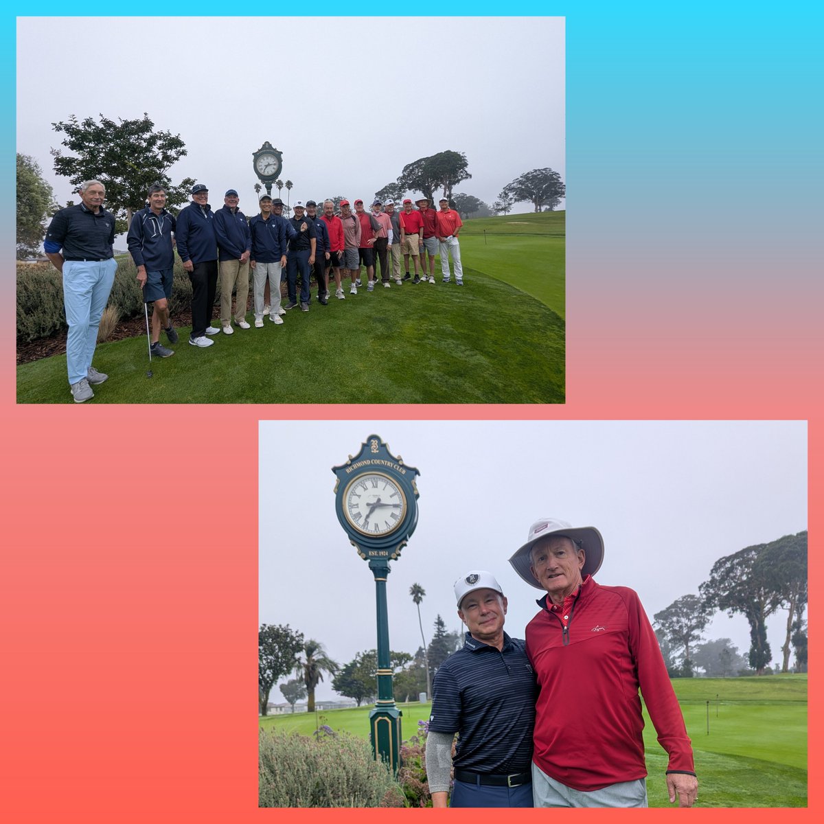 richmondgolfca's tweet photo. Congratulations &amp; Good Luck Today to All of Our Members that Qualified for Our Senior Ryder Cup!!! 🇺🇸🏆🏌️💙🏌️‍♂️❤️ Robert Wade (Blue) &amp; Dave Jochum (Red) Are Team Captains https://t.co/wvjeYhijnr https://t.co/yHyLvKfdSY