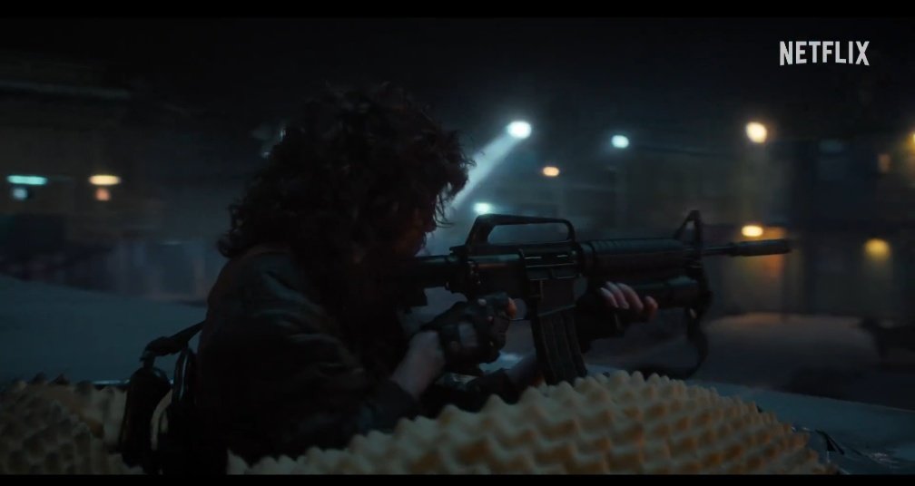 M16 Nancy hits hard 🫡 #StrangerThings5