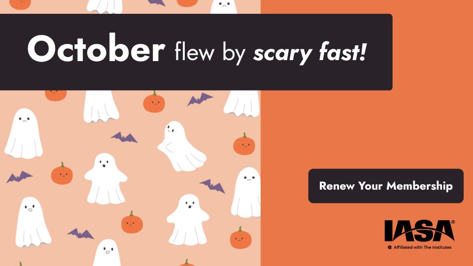 🍬Treat your team to another year of IASA benefits! 2026 membership renewal invoices are now available. Company administrators can log in and renew today to keep your team’s IASA benefits going strong all year long. ➡️ bit.ly/47tjEw6