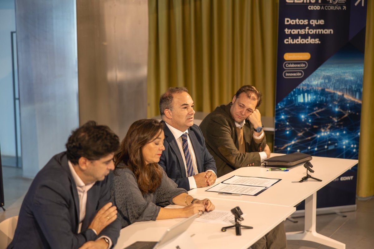 ➡️ Apertura de un nuevo Centro de Excelencia de Oficina del Dato (#CEOD) en A #Coruña, un espacio que se integra dentro del proyecto #EDINT.

📲De esta manera la ciudad se suma a la red de 12 entidades locales pioneras en España que están liderando la #transformacióndigital de