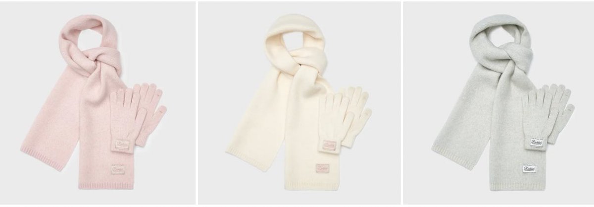 rockfish speacial set สำหรับหนาวนี้ 🎀❄️
ผ้าพันคอ + ถุงมือ จับคู่คอมโบความน่ารักกก เซตกล่องละ 1690-. ใ้ช้เองหรือเป็นของขวัญก็ถูกใจแน่นอน ⁎⁺˳✧༚