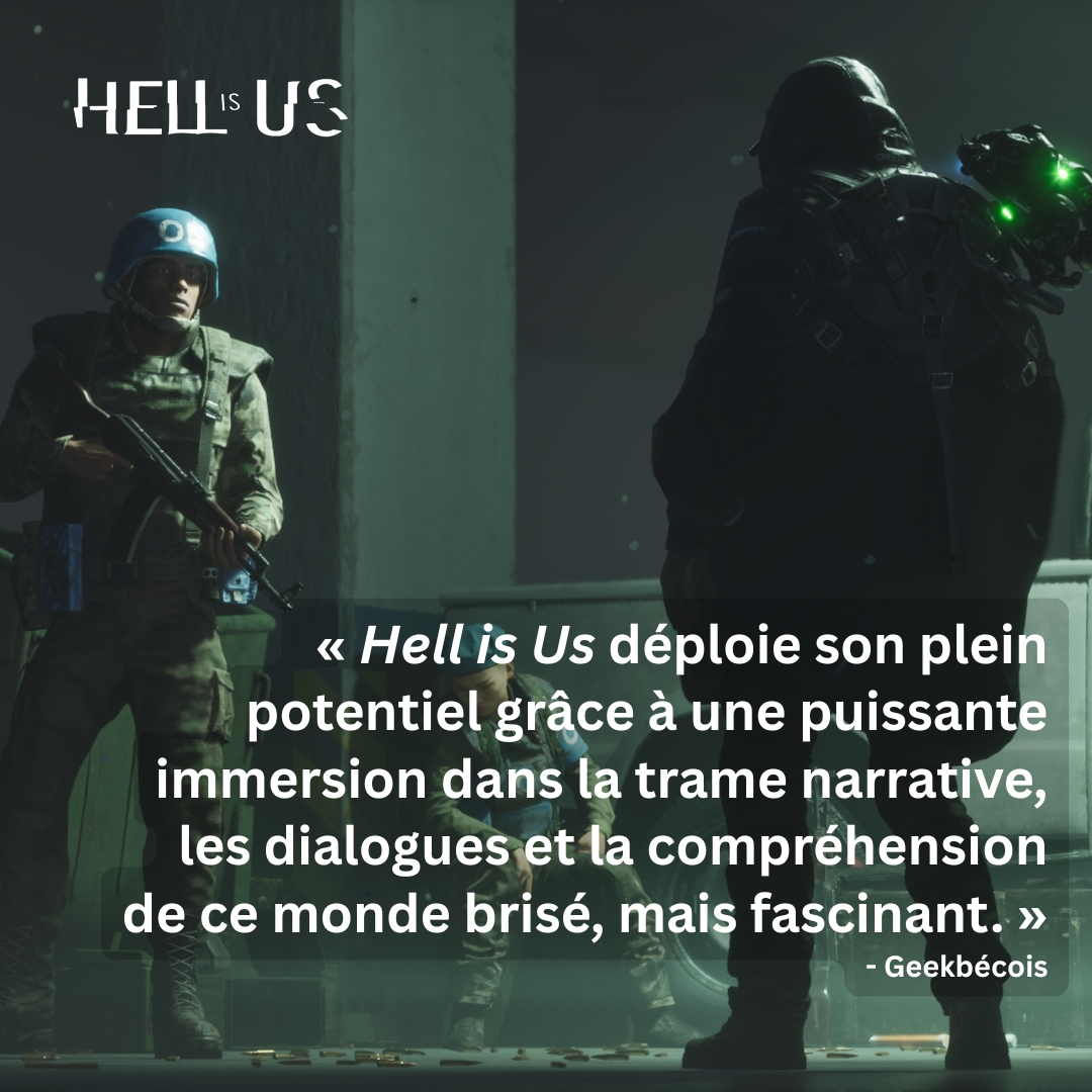 theroguefactor's tweet image. ⭐Merci @Geekbecois pour la critique!

À lire ici 👇
geekbecois.com/hell-is-us-cri…

#HellisUs #RogueFactor #Critique #Test #Review