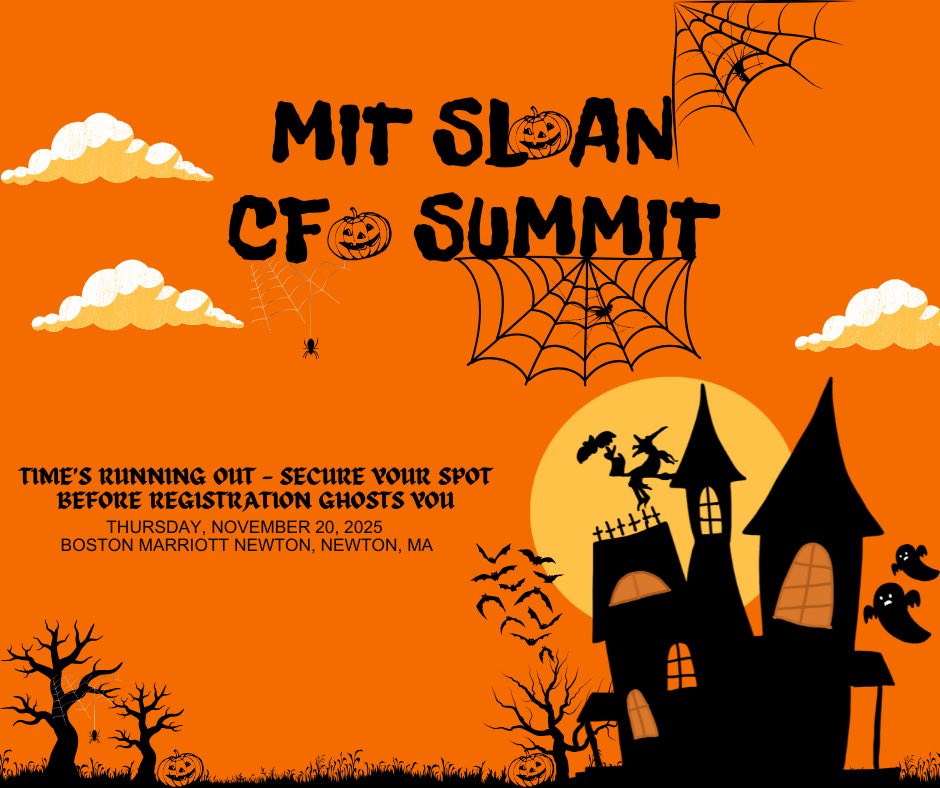 MIT CFO Summit tweet media