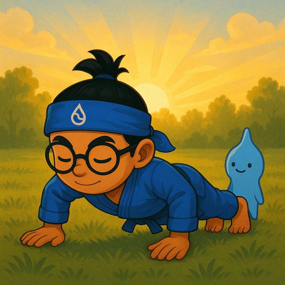 iamsuiofficial's tweet image. Dojo check-in 🥋
Did everyone get their push-ups in today?
If not… this is your sign 💪💧

#IAMSUI #DigitalDojo #Discipline