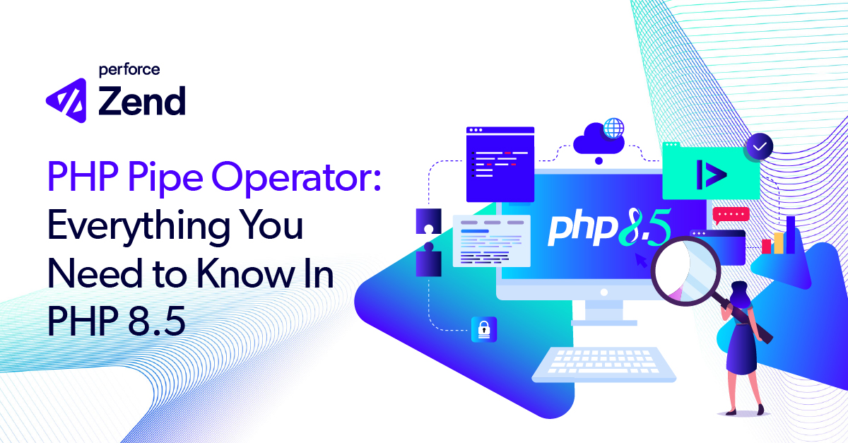 zend's tweet image. Ready to write cleaner, more expressive PHP code? 👩
The PHP 8.5 pipe operator, an anticipated new feature in PHP 8.5, can help by eliminating repetitive variable assignments and messy nested calls.
Learn how to get started in this guide >> ter.li/uekpru
#PHP #Zend