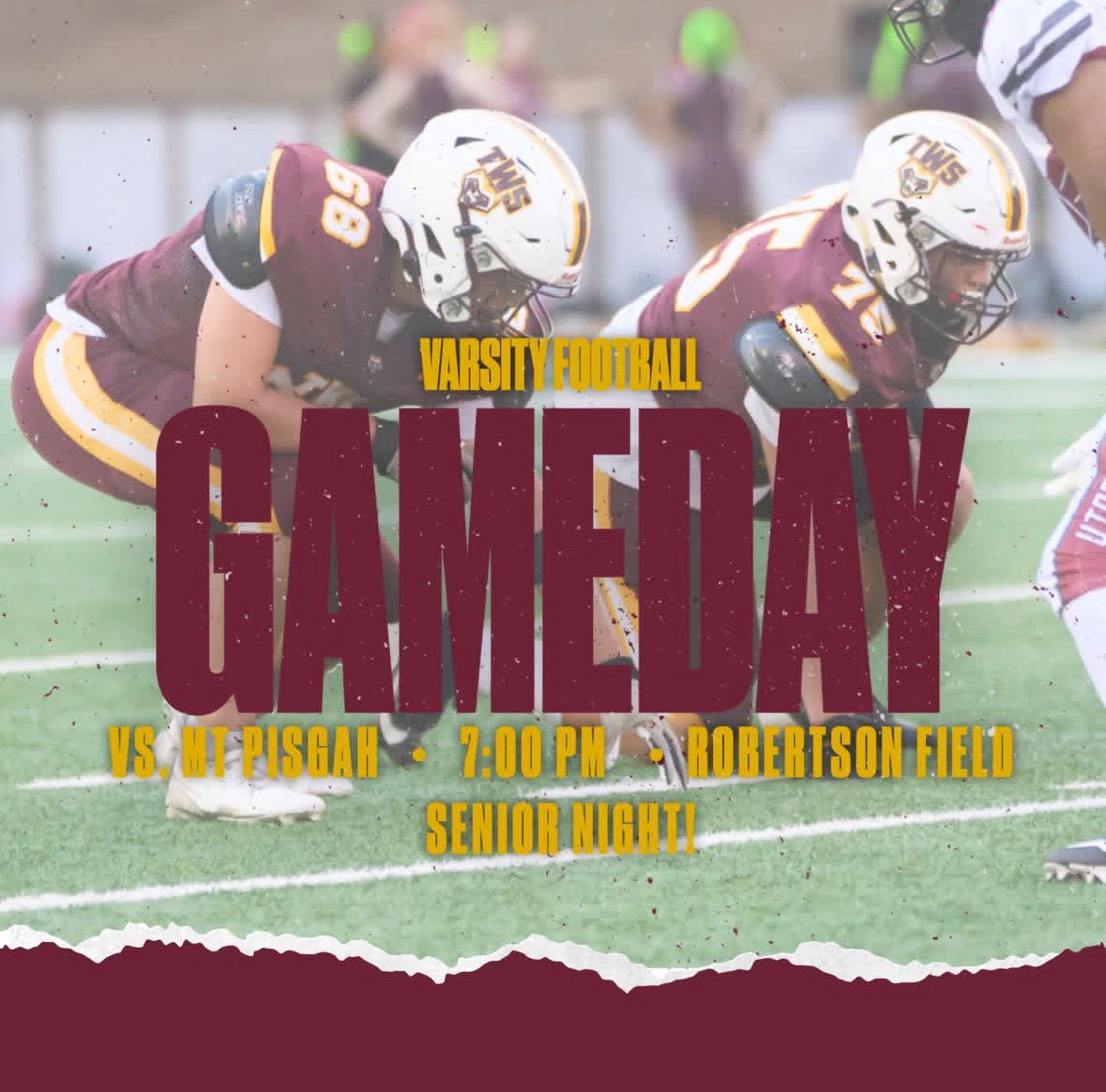 GAMEDAY! Let’s go Wolverines!!

🆚 Mt. Pisgah Christian
⏰ 7:00 p.m.
📍 Robertson Stadium
🎟️ GoFan App
📺 nfhsnetwork.com/events/walker-…