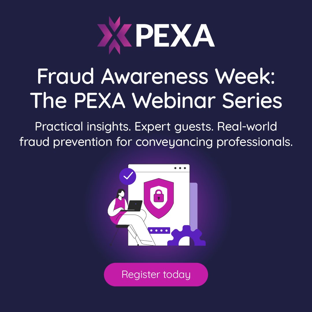 International Fraud Awareness Week: The PEXA Webinar Series

Join a session: insideconveyancing.co.uk/category/lates…