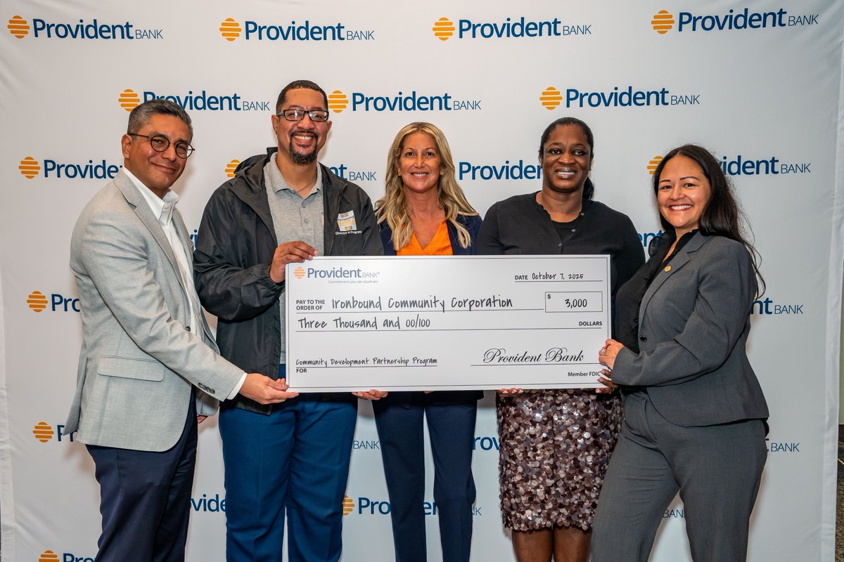 Provident Bank is proud to support Ironbound Community Corporation with a $3,000 Community Partnership Program Grant! Ironbound Community Corporation engages and empowers individuals, families, and groups to achieve their aspirations and collaboratively build a community. 

Read