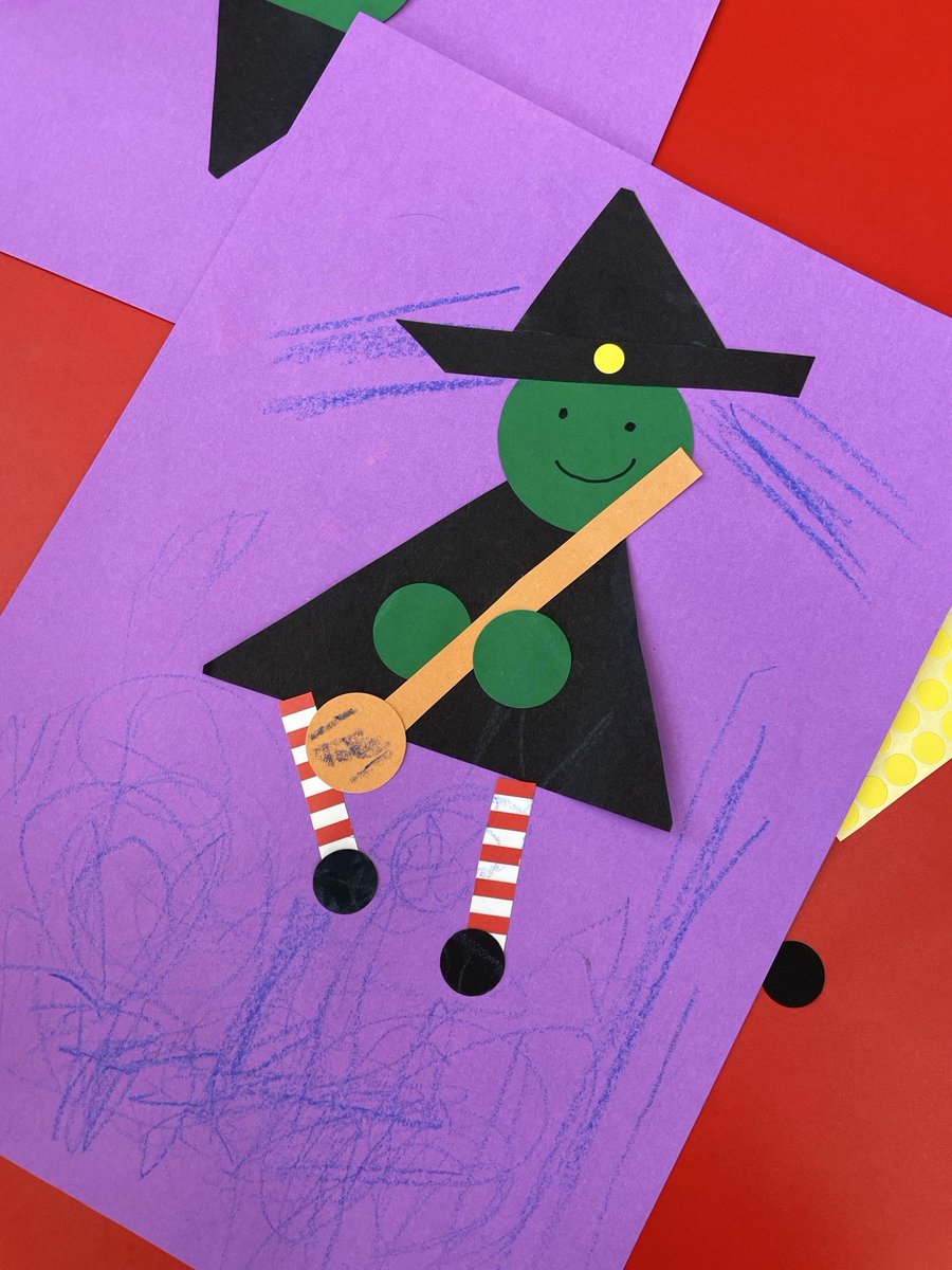 GreenwichLibs's tweet image. We enjoyed a spooky #MessyMorning at #PlumsteadLibrary today! We made lots of lovely green witches using different shapes, colours and materials 🧙 Join the fun every Thursday from 10.30-11.30am to make friends, borrow books + #GetCrafting! 📚 #LoveYourLibrary