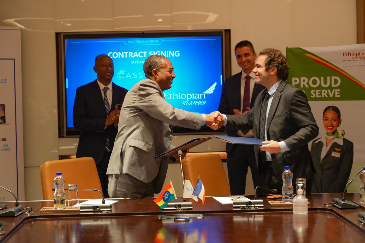 📢[Press Release]📢

✈️Ethiopian Airlines selects Cassiopée Alpha from Safran for fleet-wide Flight Data Monitoring.

Read more ➡️ safran-group.com/pressroom/ethi…
