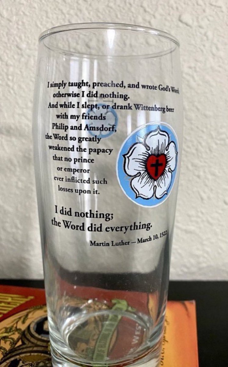 SteveMeisterVDM's tweet photo. “… drinking beer with friends is perhaps the most underestimated of all Reformation insights and essential to ongoing reform; and wasting time with a choice friend or two on a regular basis might be the best investment of time you ever make.”

- Carl Trueman https://t.co/qciPvHFrJO