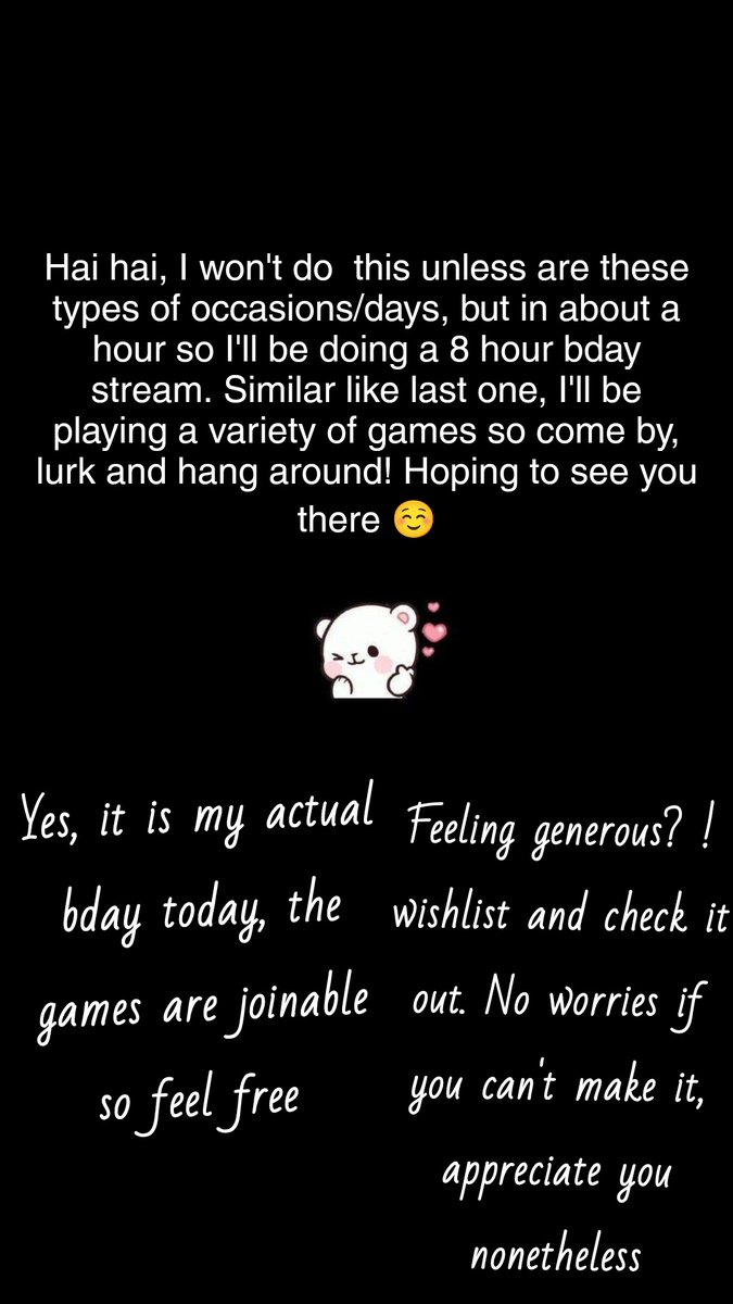 In case you haven't followed or check out 😁 (yes I still use snap and I'm quite active there)

twitch.tv/ianonwheelz