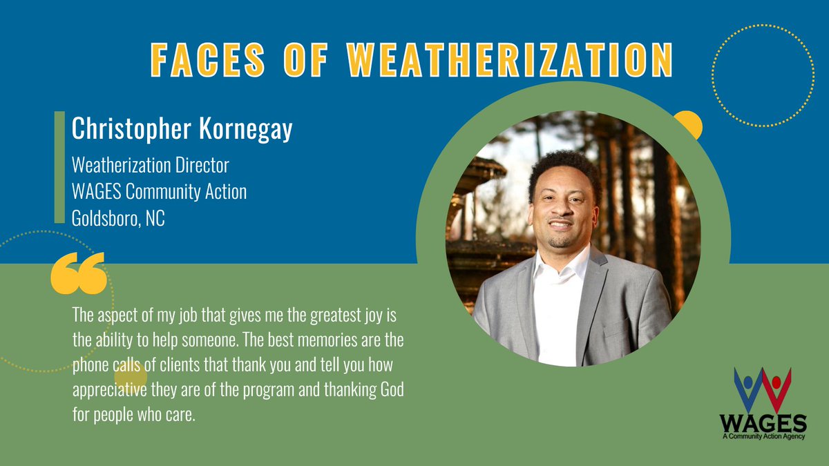 CAPartnership's tweet image. Celebrating #FacesOfWeatherization in North Carolina! #WxDayOct2025 #EnergyAwarenessMonth #WeatherizationWorks