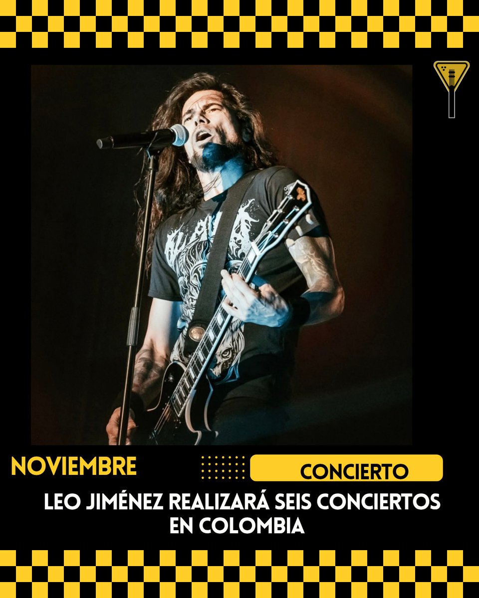 Leo Jimenez el querido artista conocido por su pasado con las bandas Saratoga, Stravaganzza y 037 se presenta en Colombia 🇨🇴 en una gira por 6 ciudades. ¡Esta es tu oportunidad!

Todos los detalles☺️ aquí 😎 👇
autopistarock.com/leo-jimenez-re…

#LeoJiménezEnColombia