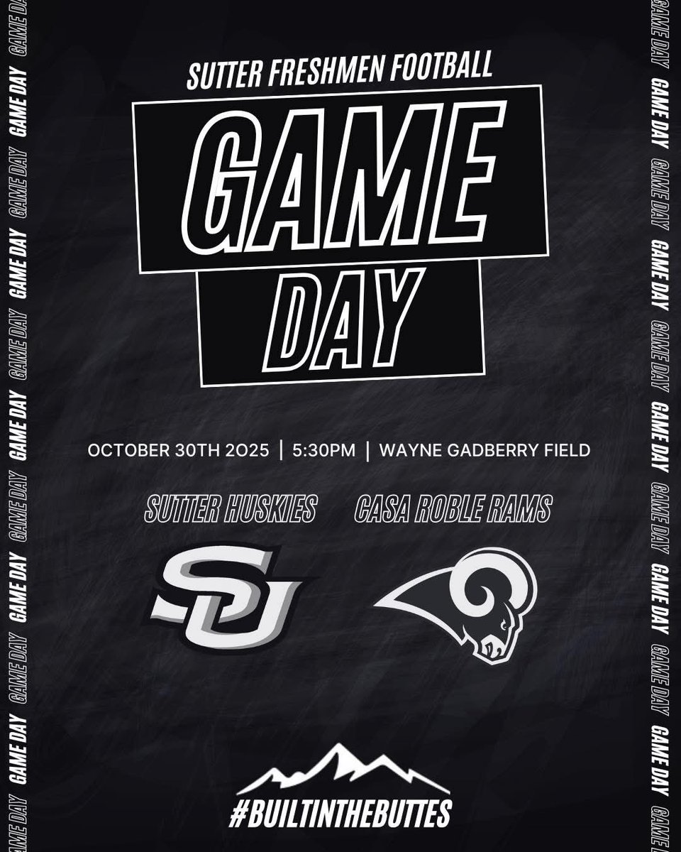 SutterFootball's tweet photo. Final game of the year for our freshman squad! #builtinthebuttes https://t.co/9pRqZpYIcx