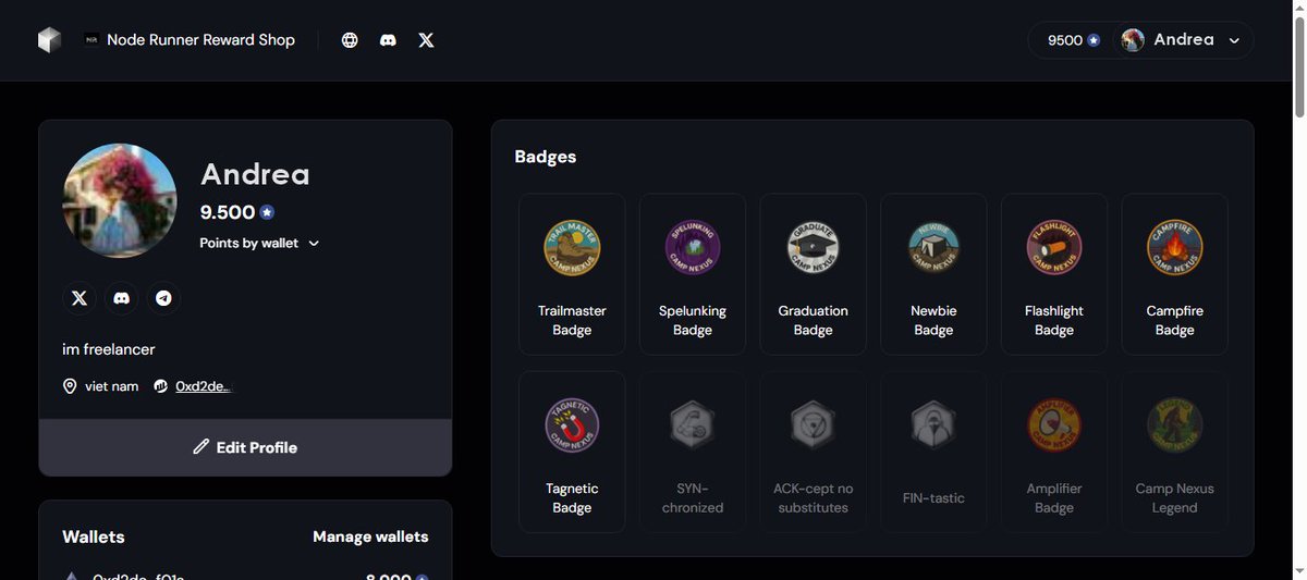 Last chance for you to earn points on <a href="/NexusLabs/">Nexus</a>  through social tasks and running a node with your smartphone is very simple
👉join: quest.nexus.xyz/loyalty?referr…
#nexusgridcrew #syn