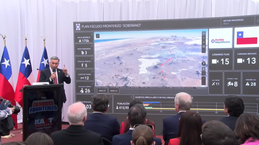 Quedan 132 días para que los inmigrantes ilegales se vayan del país. #EscudoFronterizo