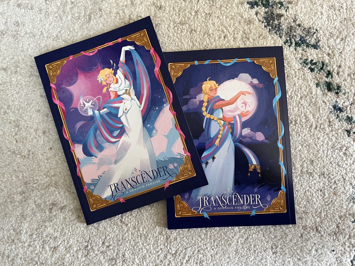 🏳️‍⚧️💫 UPDATE

Thank you so much for everyone's patience! We've received the proof for the Transcender zine! ✨

In other news, our shop is still open for digital sales! Go grab a copy now ✨
🔗 transcenderzine.bigcartel.com

#trans #genshinimpact #fanzine