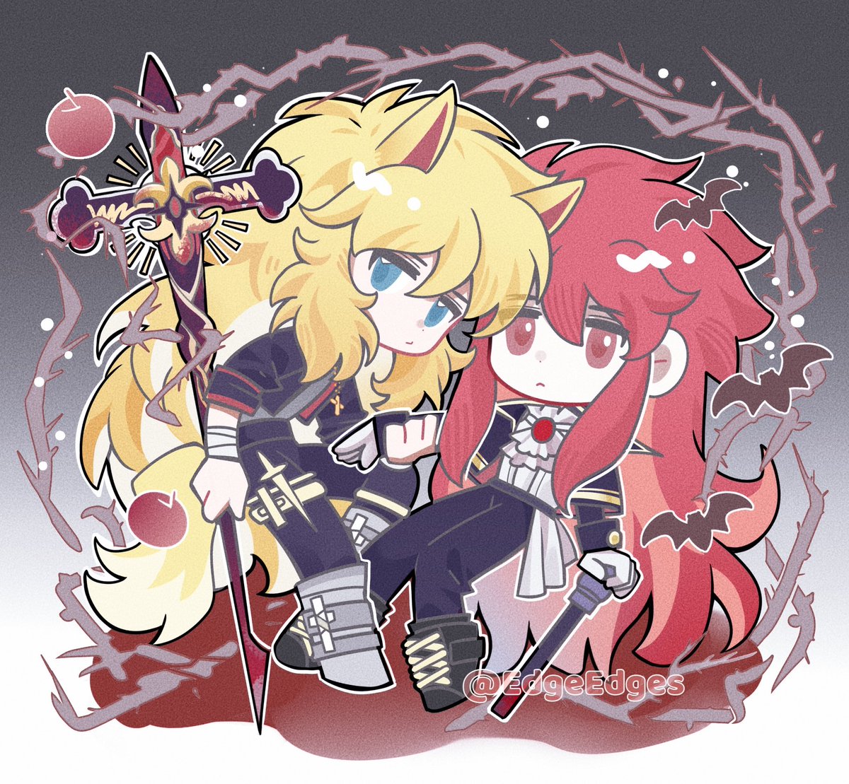 ❤️🧛‍♂️🎃🐺🎃💛#ハロウィン聖闘士2025