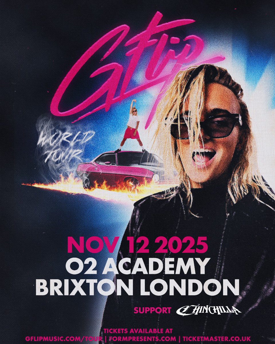 O2AcademyBrix's tweet image. Melbourne-born, LA-based powerhouse @gflipmusic is serving up an ‘80s-fueled, drum-heavy, neon-drenched journey at #O2AcademyBrixton on Wed 12 Nov 🪩
Don't miss out - grab your tickets now 👉amg-venues.com/4UKS50Xkfbe
#GFlip #O2AcademyBrixton