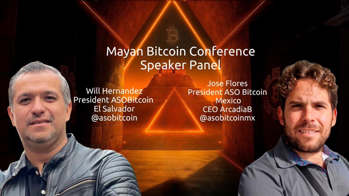 For the first time, @asobitcoin El Salvador and @asobitcoinmx Mexico come  together on stage! Learn about how Bitcoin businesses are supported through  these 2 national associations, and what it means for the