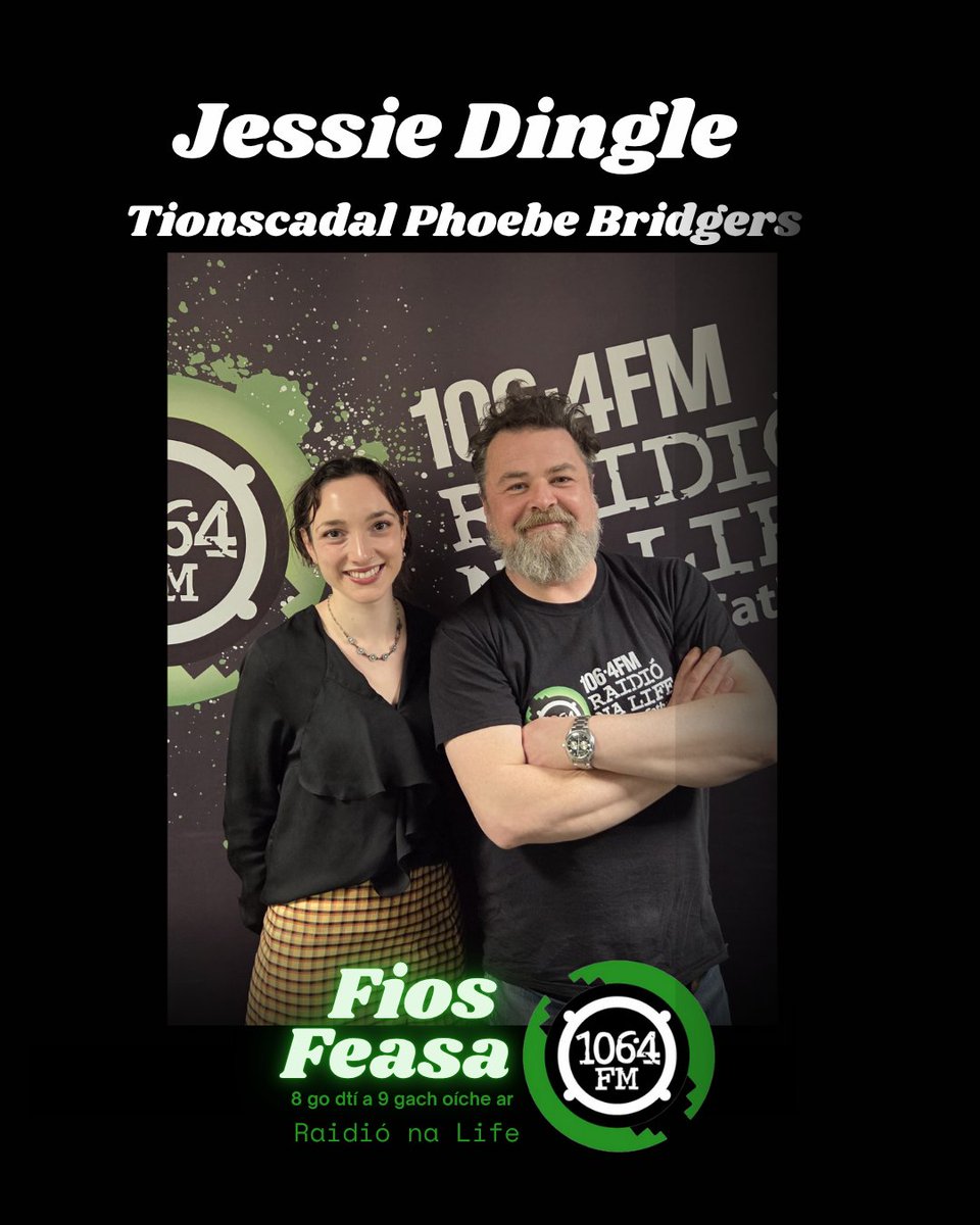 Anocht ar #FiosFeasa !! Jessie Dingle ag caint faoi thionscadal Phoebe Bridgers! Loach Raidió na Life, Liam Mac Amhlaigh ag insinnt dúinn faoin bua aige sna Gradaim Chumarsáide! <a href="/ImramFeile/">IMRAM | Féile Litríochta Gaeilge</a> <a href="/OirnaGaeilge/">An tOireachtas</a>