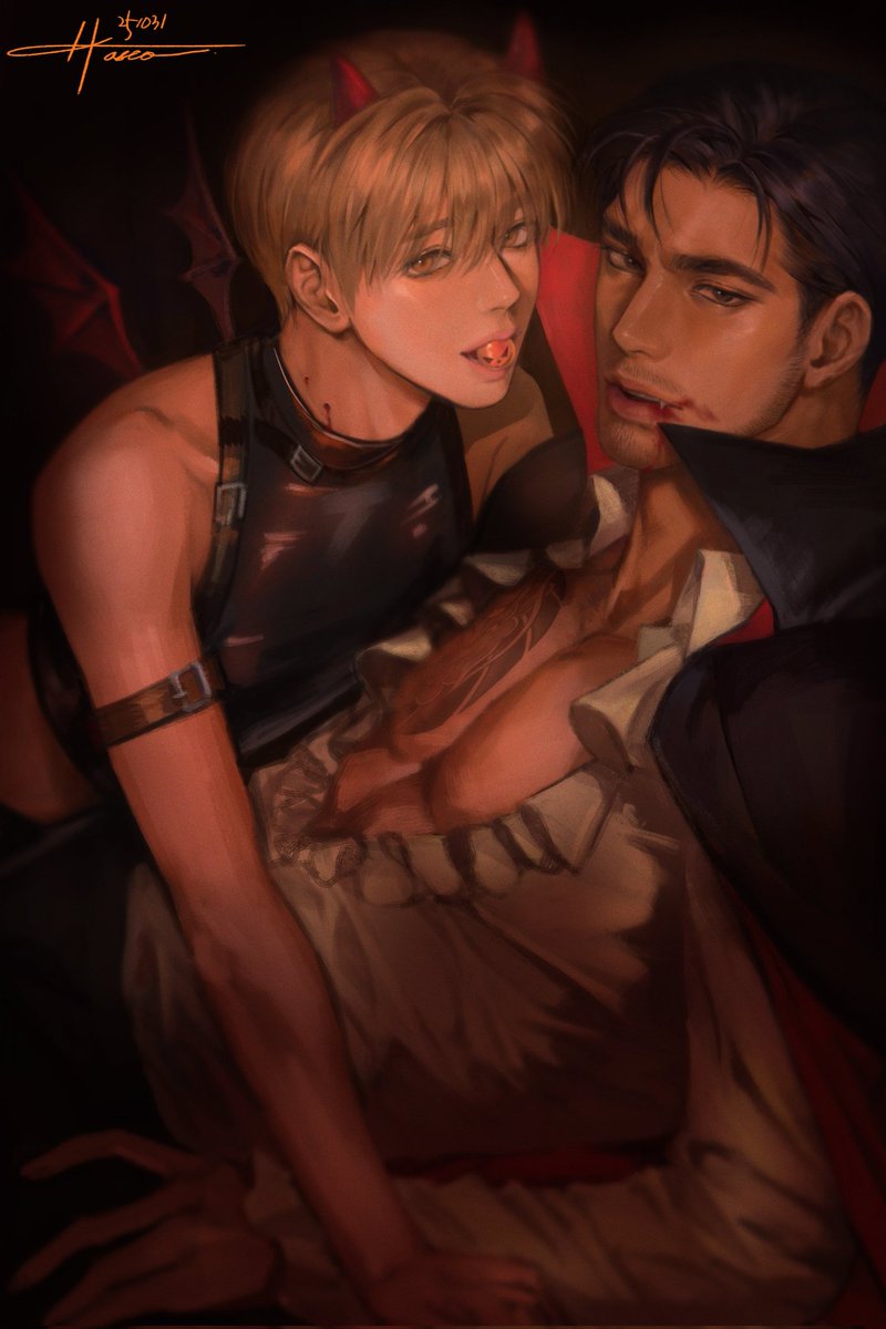 starseobyeol_'s tweet image. Happy Halloween 🎃‼️
🐰❤️🧛‍♂️