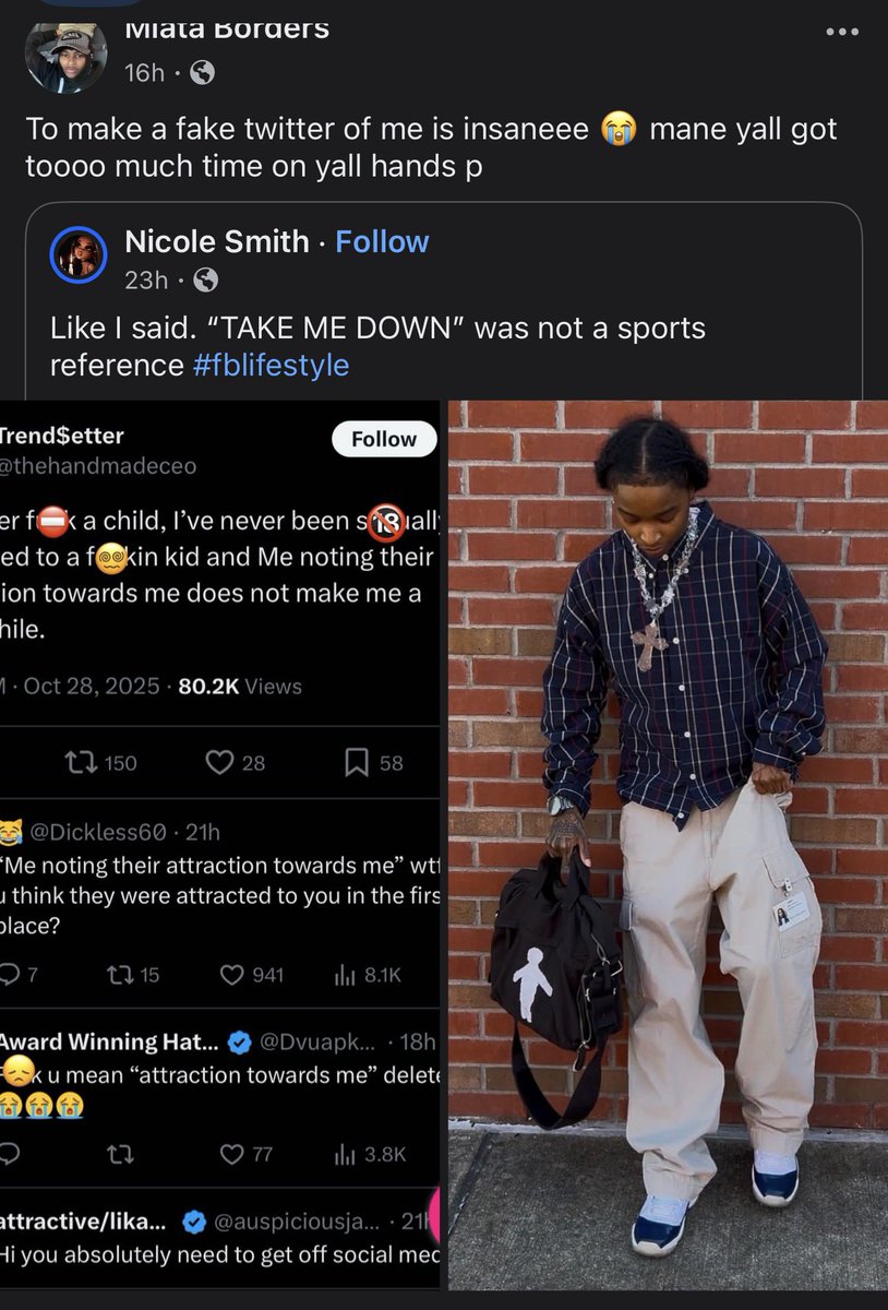 Apparently this Twitter account is fake and someone trying to make her situation worse