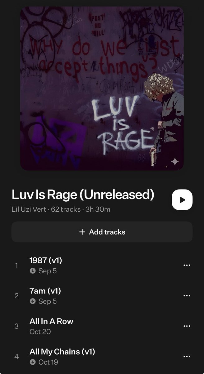 Finishing off my pre 2020 comps with luv is rage 1, all og files and unreleased from that era, link in comments