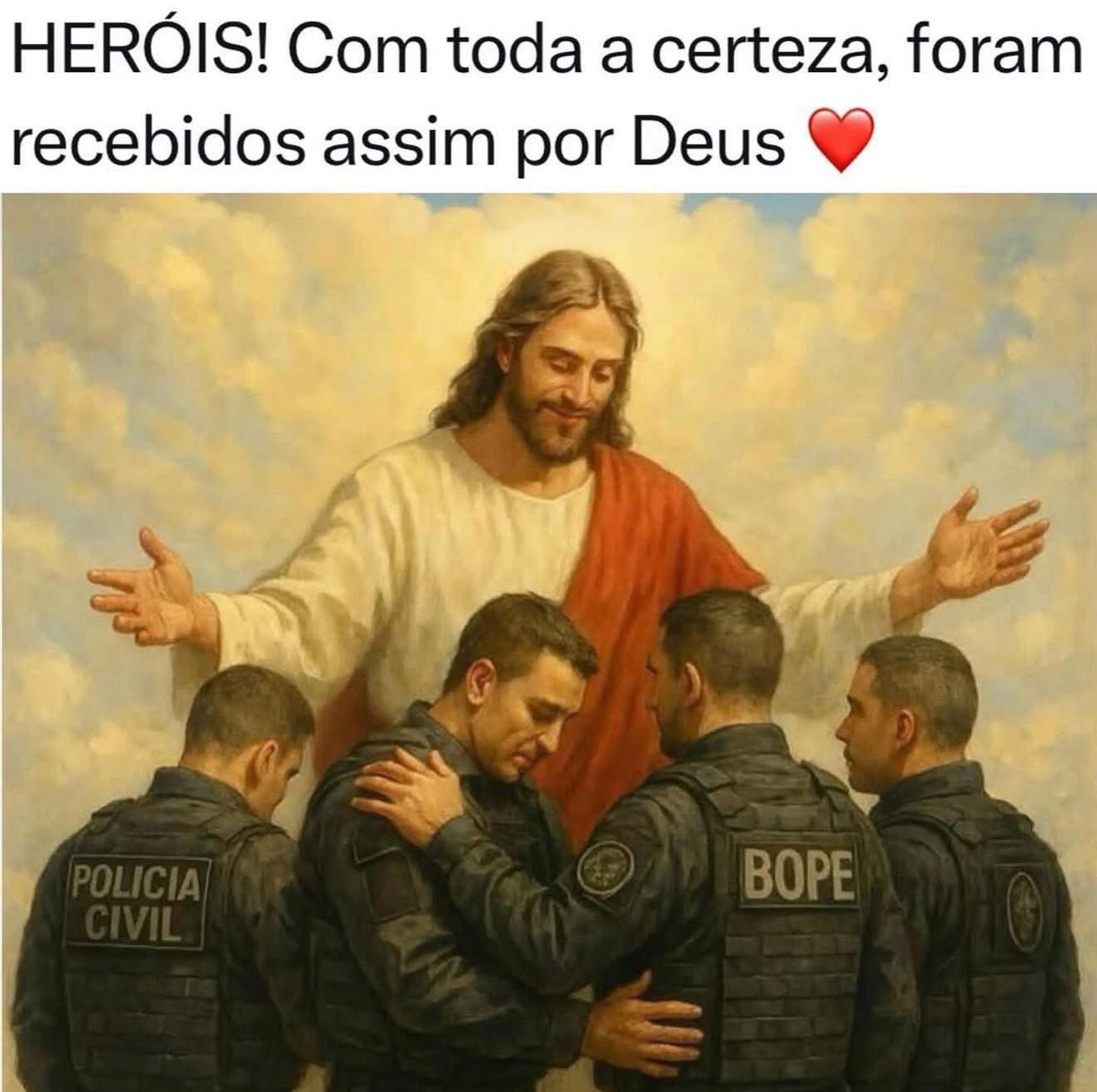 Eles são verdadeiros heróis ❤️