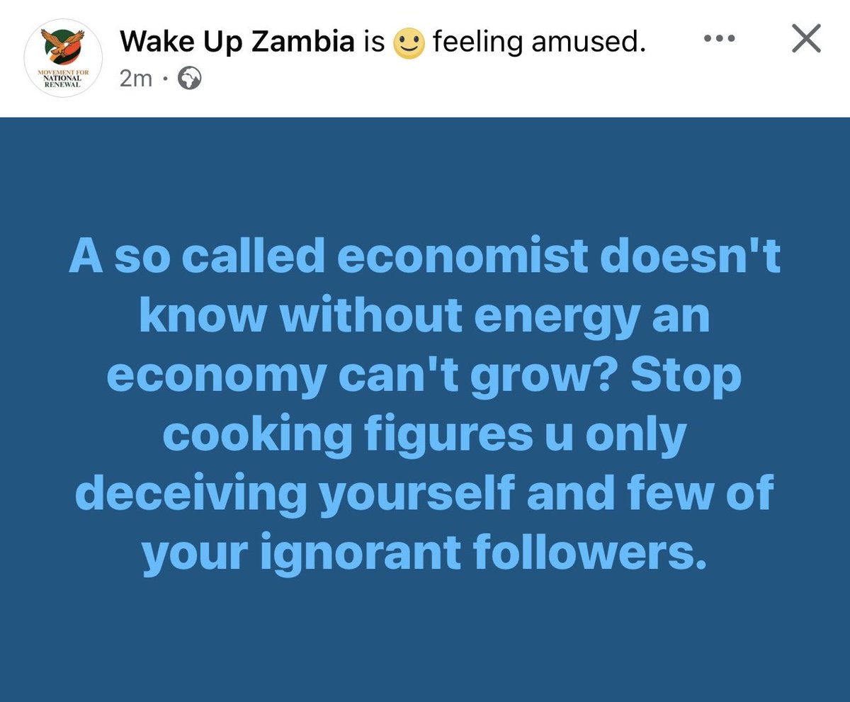 What the people are saying…

A so called economist doesn't know without energy an economy can't grow? Stop cooking figures u only deceiving yourself and few of your ignorant followers.
