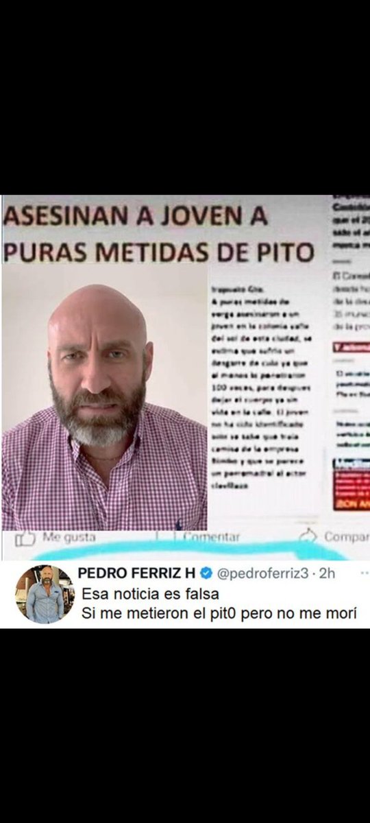 Armando7870's tweet photo. @pedroferriz3 Un mentiroso acusando de mentiras??????

PERRA NO MAMES https://t.co/qjZ19DOcRl