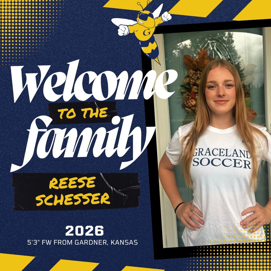 Graceland_wsoc's tweet image. We are thrilled to announce that Reese Schesser from Gardner, Kansas will be joining the us in the fall of 2026! Reese is a great 5’3” forward from Gardner Edgerton High School and plays for Union KC

Welcome to the Yellowjackets family, Reese! We can’t wait to have you here 💛💙