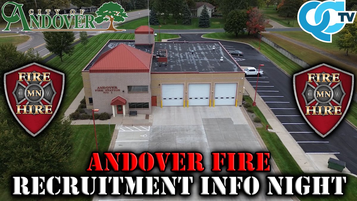 Recently, the Andover Fire Department opened up Andover Fire Station No. 1 to those interested in becoming a firefighter. 👩‍🚒👨‍🚒🚒💦🔥

#qctv #firefighter <a href="/Andover_MN/">City of Andover, MN</a> 

youtu.be/oRsIpmmLCB0