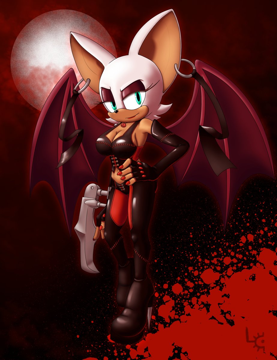 LogicalCogs's tweet image. Bloodrayne Rouge just cuz
#sonicfanart