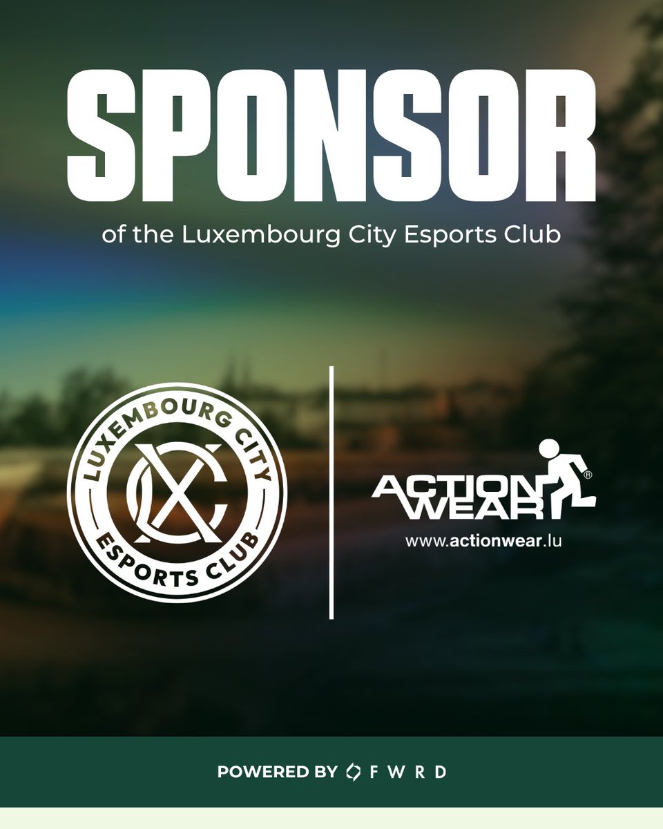 LXCityEsports's tweet image. 🤝 𝐎𝐅𝐅𝐈𝐂𝐈𝐀𝐋 | We are excited to welcome Action Wear as our new sponsor! 🟢⚪️

They will support us throughout the upcoming season and will be featured on our social media channels as well as on our official jersey.