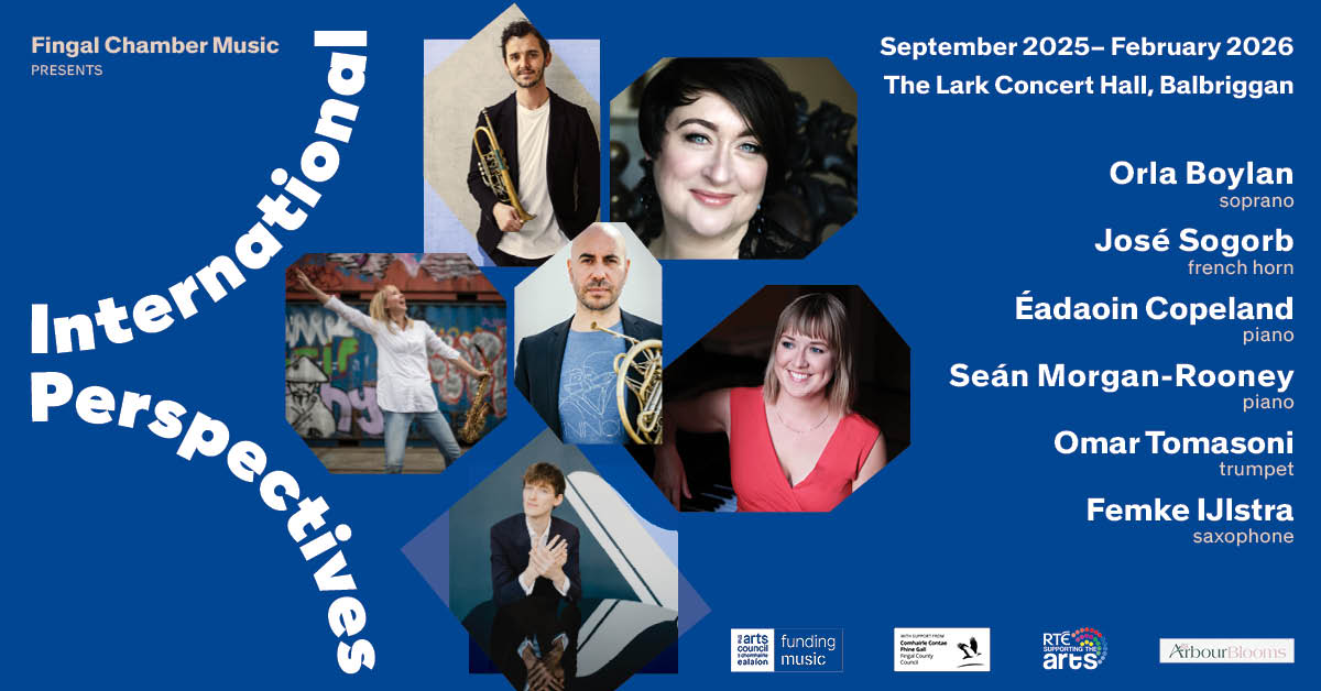 rte's tweet image. ✨RTÉ Supporting the Arts ✨

🎵 Fingal Chamber Music presents International Perspectives
📍The Lark Concert Hall, Co. Dublin
👉 More info and tickets: fingalchambermusic.ie

#RTESupportingtheArts
