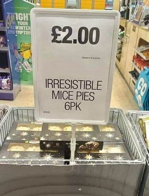 If meownselves eyes do not deceive me, well, well, well my dreams have come true
Thank you <a href="/coopuk/">Co-op</a> 

* Counts out my pennies, grabs my trolley, and whispers… “don’t mind if I do.” 🐭🥧😸

#catsgoneshopping  #CatsOfTwitter