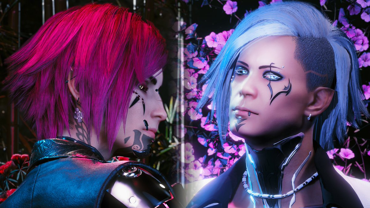 visixv's tweet photo. Melfi hair shaved in CCXL out now!💜

https://t.co/t6LXQx7Lt7
#Cyberpunk2077 #Cyberpunk2077Mods https://t.co/q2A9KfgoUm