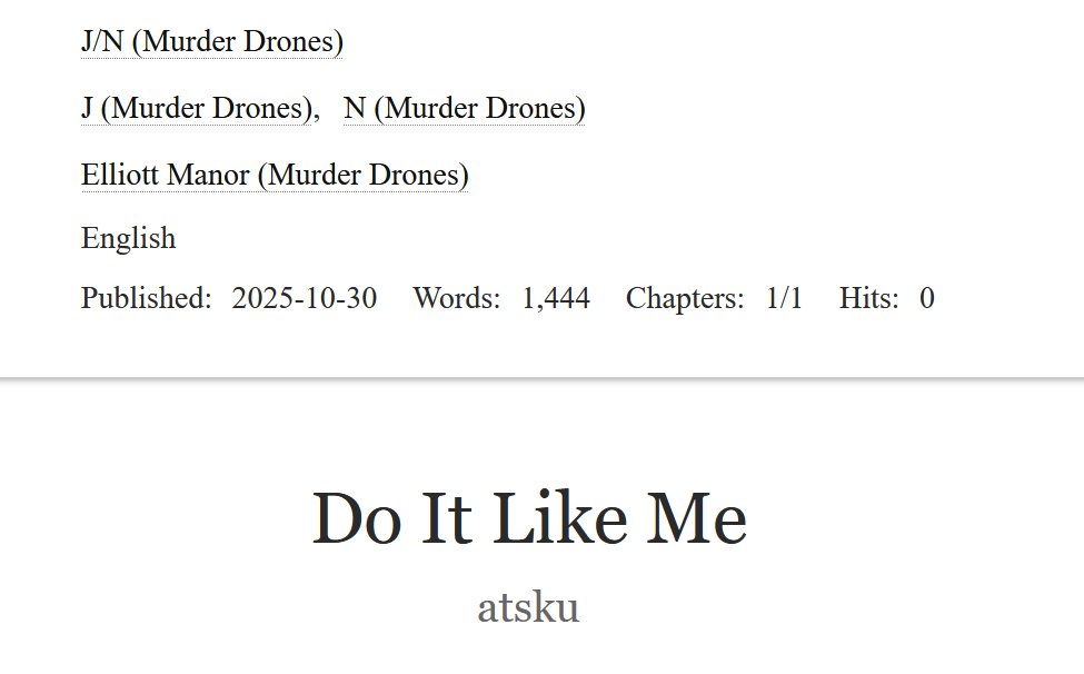 _katarakta's tweet image. hello. i wrote something for #codegoldweek2025 !
archiveofourown.org/works/73384256