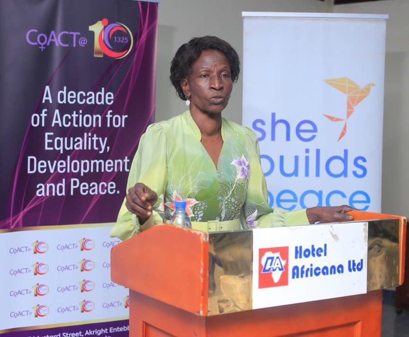 unwomenuganda's tweet photo. "Even before #Resolution1325, women in Uganda were driving peacebuilding—often through informal processes' Ruth Odhiambo. Real change starts at the grassroots. Let’s: ✅Recognize these efforts
 ✅ Support local mediators  ✅ Shift the narrative to inclusive peace https://t.co/UN9fOKijta