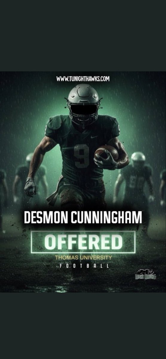 Blessed to receive an offer from Thomas University!!!🔥🔥 <a href="/TroupRecruitz/">Troup Recruitz</a> <a href="/tanner_glisson/">tanner glisson</a> <a href="/CoachWalker1911/">Mario Walker</a> <a href="/_CoachMac_/">Connor McNamee</a> <a href="/coach_fertig/">Coach Jake Fertig, M.Ed</a> <a href="/dan_pippin/">Dan Pippin</a> <a href="/JesseSchoberTU/">Jesse Schober</a>